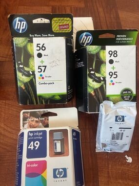 HP Creative Print Labels — Orange and Blue